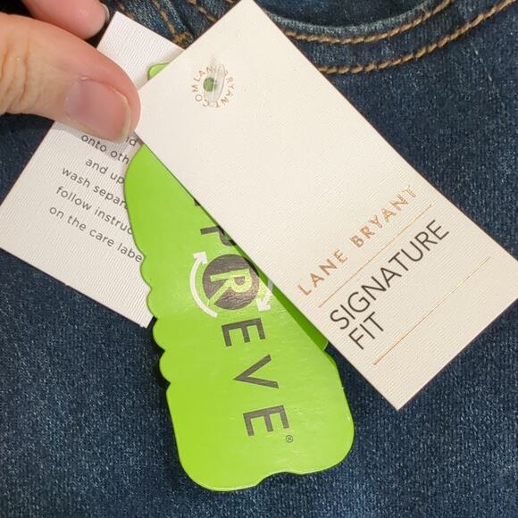 NWT Lane Bryant Signature Fit Mid Rise Bootcut Womens Jeans 38 40 Plus Size $70 - Picture 6 of 8